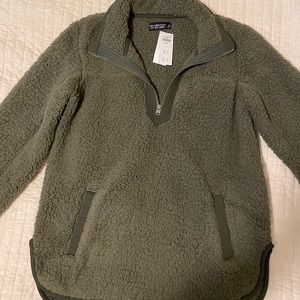 Abercrombie & Fitch Sherpa Fleece NWT